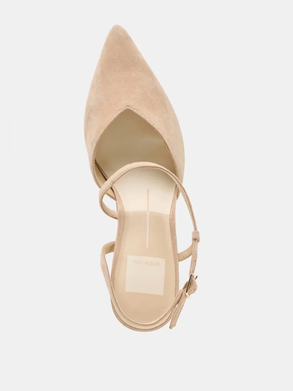 NWOT Dolce Vita Kamra Heels Camel Suede